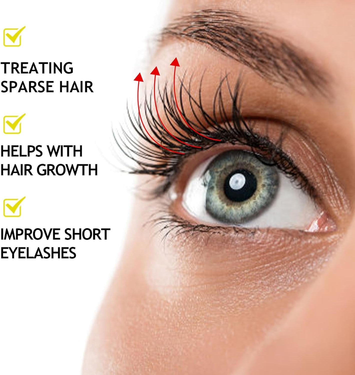 Castor Oil for Eyelashes Growth, 100% Organic Pure, with Mascara Tube, Serum for Long Thick Eyelashes, Hair Growth, Face and Body Skin Moisturizer, Nail Care, Travel Friendly